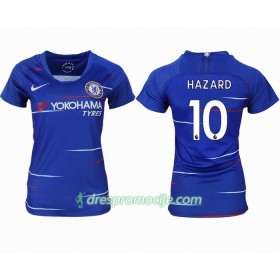 Chelsea Dres HAZARD 10 Ženska Domaći 2018/19 Kratkih Rukava